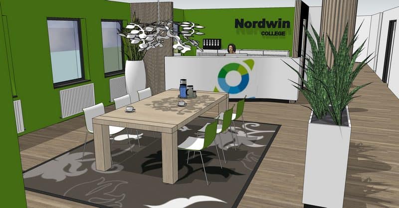 Kantoorinrichting Friesland: Receptie 1