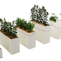 Verrijdbare plantenbak