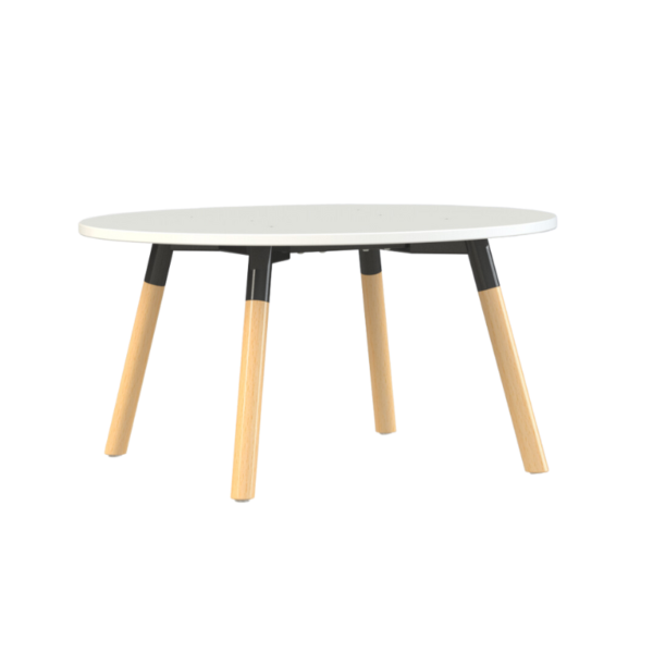 Corner ronde vergadertafel
