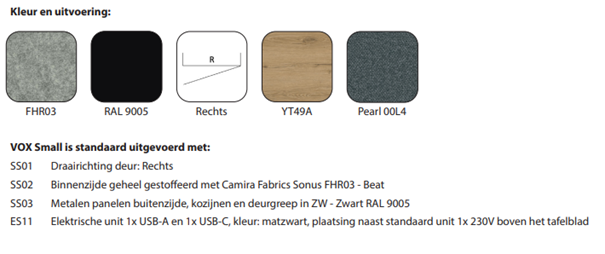 concentratie unit vox small